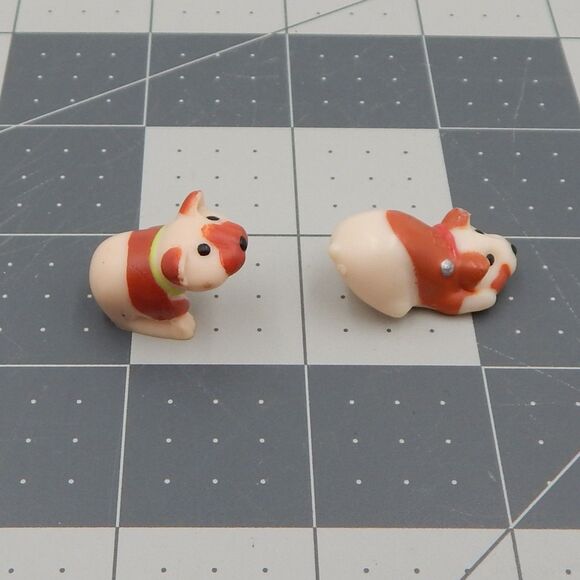 Littlest Pet Shop LPS Hurrying & Busy Hamsters Toy Lot 2 Kenner 1993 Rollerball - Picture 4 of 7